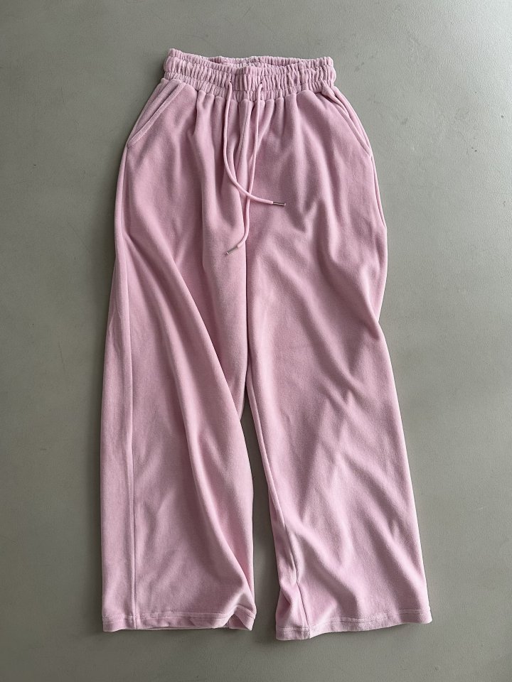 Dress U - Korean Women Fashion - #vintagekidsstyle - Velour Color Pants - 4
