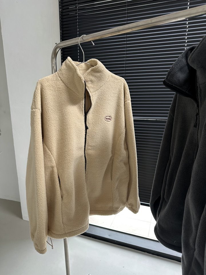 Dress U - Korean Women Fashion - #restrostyle - Sunday Embroidered Fleece Jacket - 2
