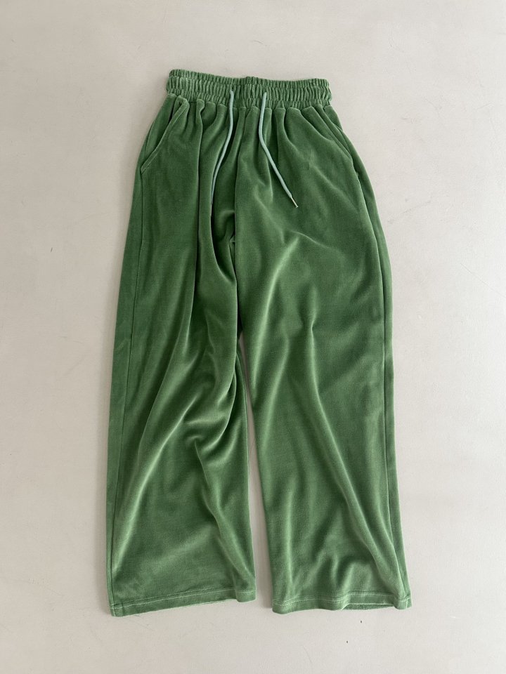 Dress U - Korean Women Fashion - #shopsmall - Velour Color Pants - 7