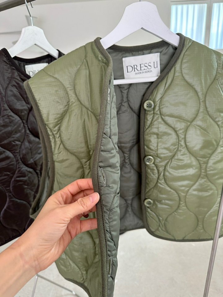 Dress U - Korean Women Fashion - #shopsmall - Balloon Vest - 4