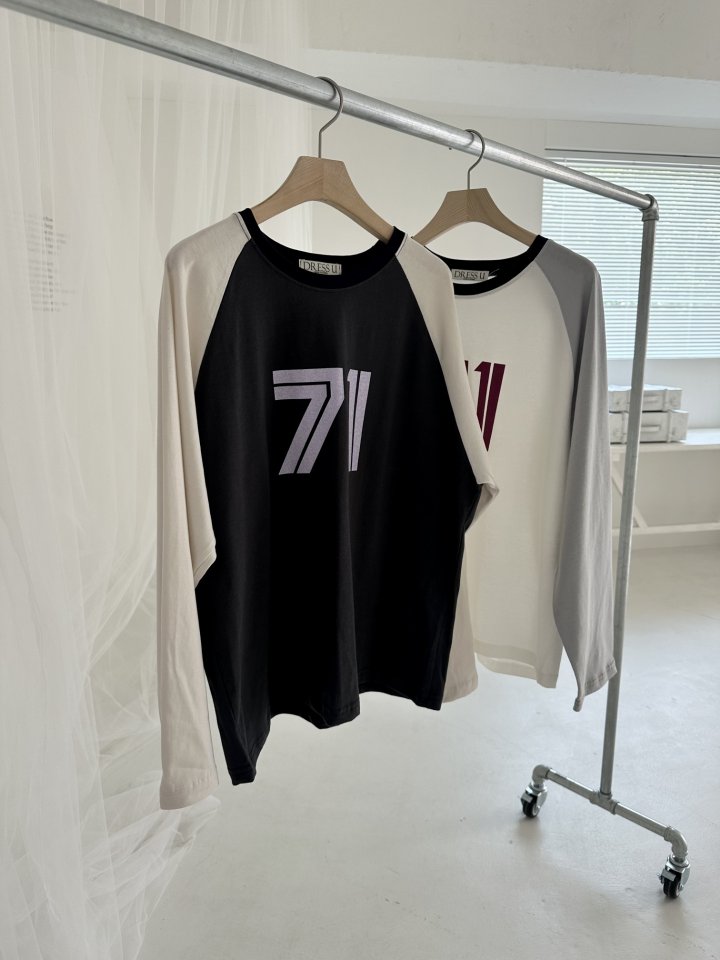 Dress U - Korean Women Fashion - #womensfashion - 71 Raglan Tee - 8