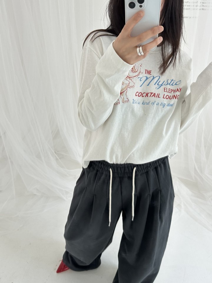 Dress U - Korean Women Fashion - #womensfashion - Elephant Digital Tee - 10
