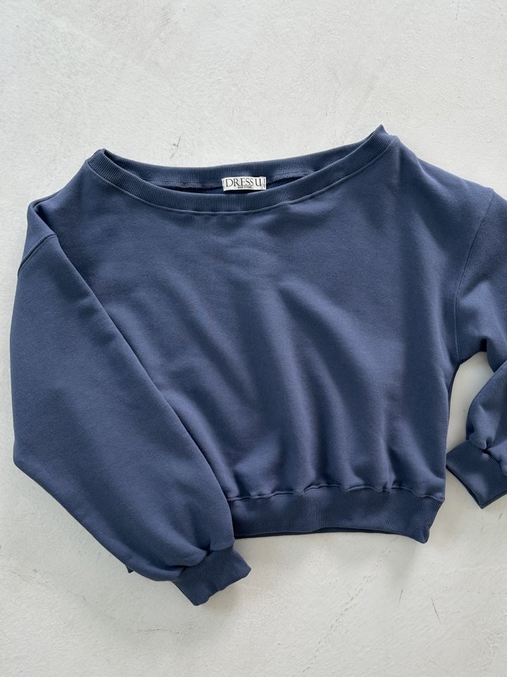 Dress U - Korean Women Fashion - #womensfashion - Off-Shoulder Sweatshirt - 7