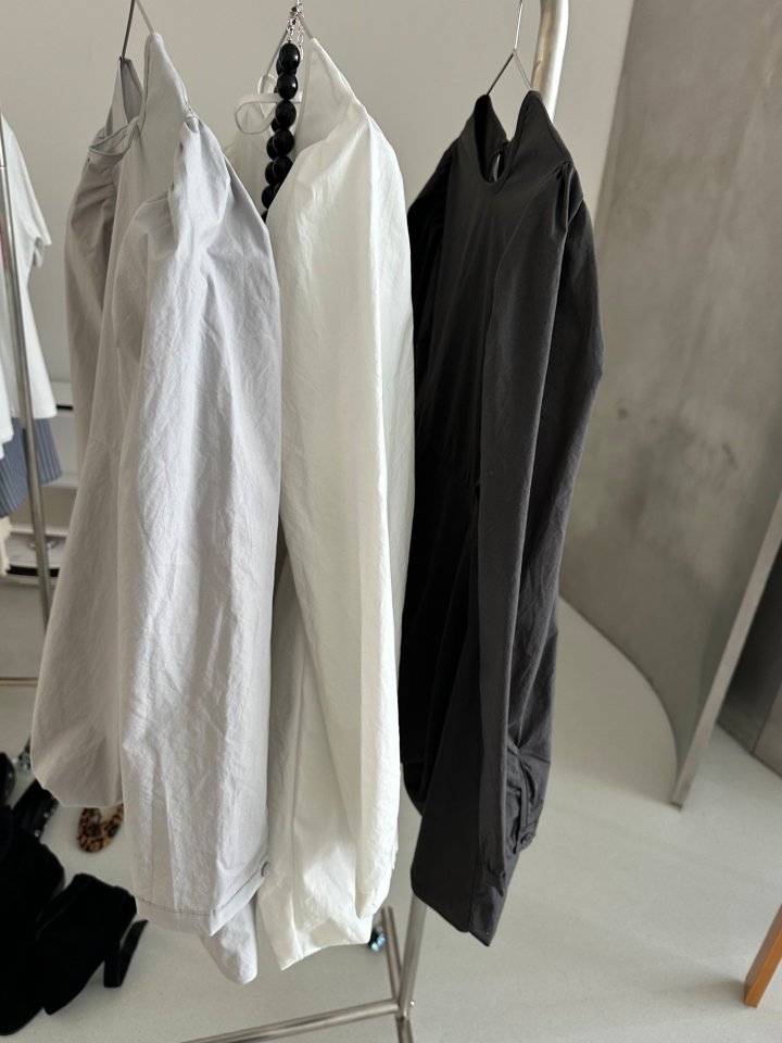 Dress U - Korean Women Fashion - #womensfashion - Balloon Strap Blouse - 6