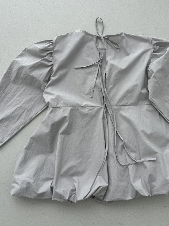Dress U - Korean Women Fashion - #womensfashion - Balloon Strap Blouse - 8