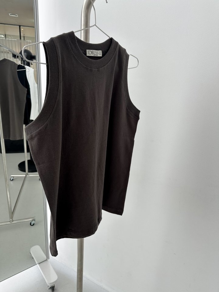 Dress U - Korean Women Fashion - #momslook - Peach Sleeveless Sleeveless - 4