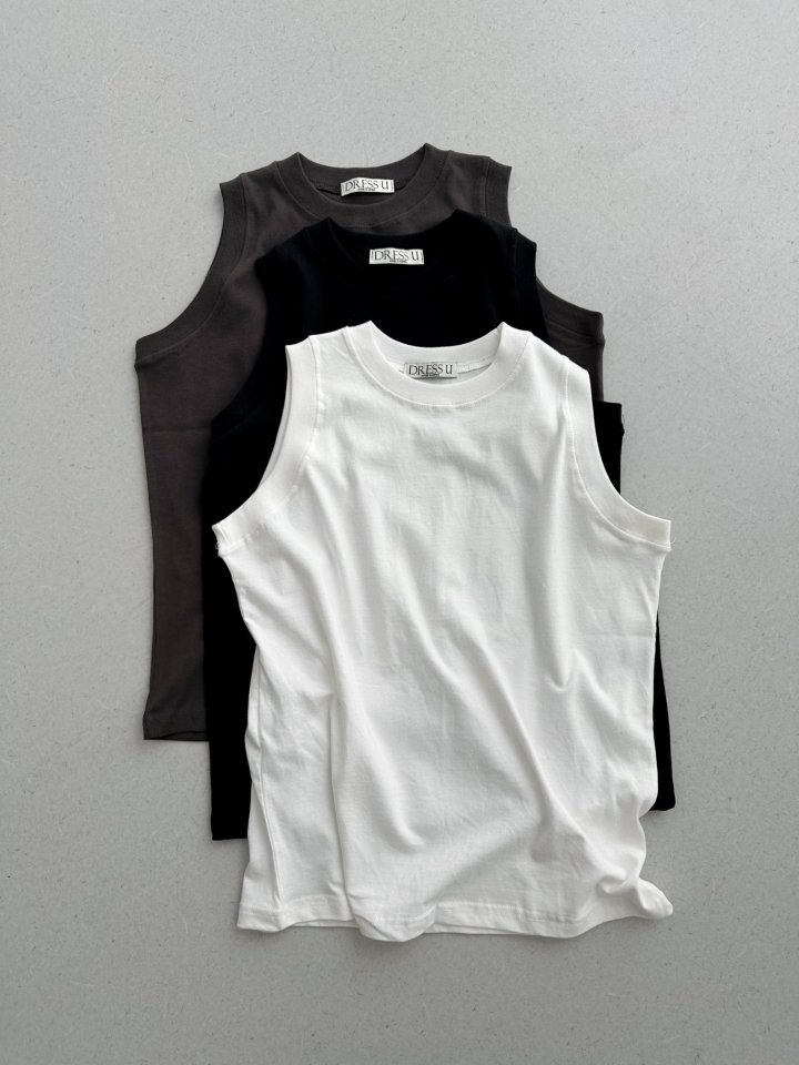 Dress U - Korean Women Fashion - #womensfashion - Peach Sleeveless Sleeveless - 6
