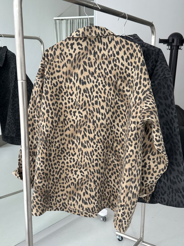 Dress U - Korean Women Fashion - #womensfashion - Leopard Cotton Jacket - 3