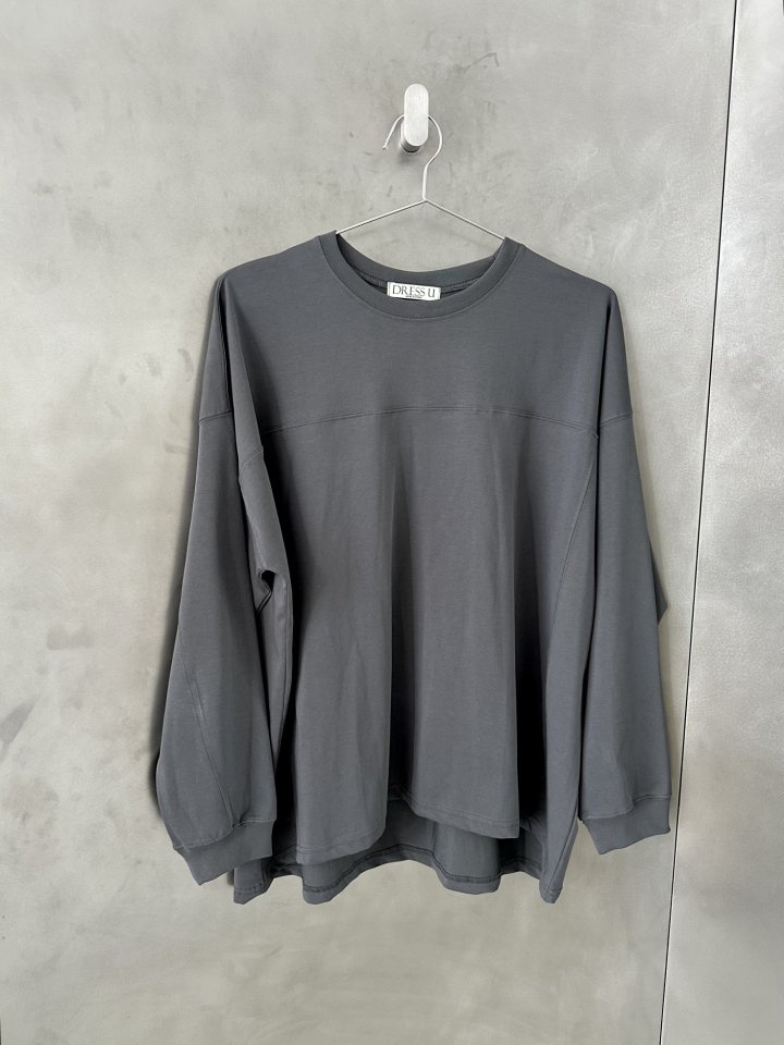 Dress U - Korean Women Fashion - #momslook - Boy Boxy Tee - 4