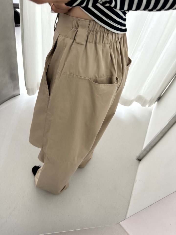 Dress U - Korean Women Fashion - #womensfashion - String Wide Pants - 12