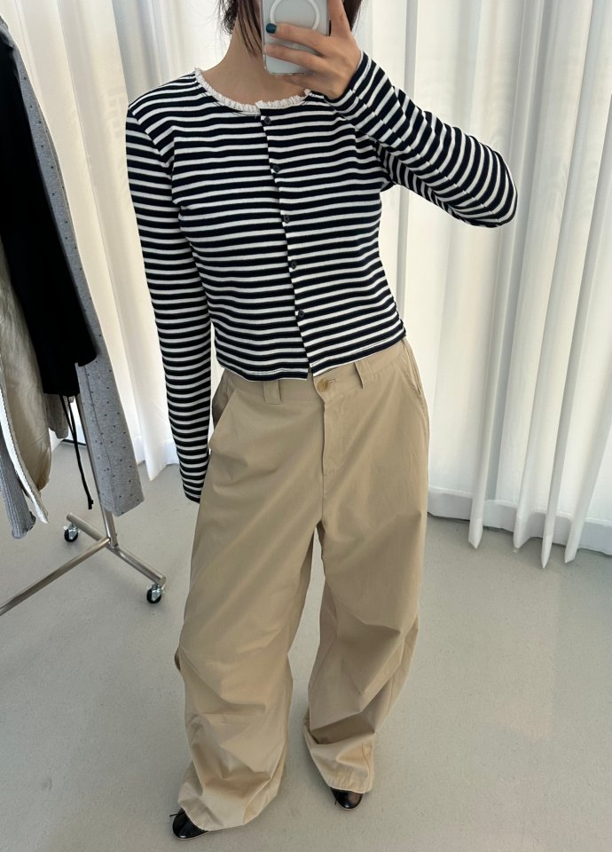 Dress U - Korean Women Fashion - #womensfashion - String Wide Pants - 8