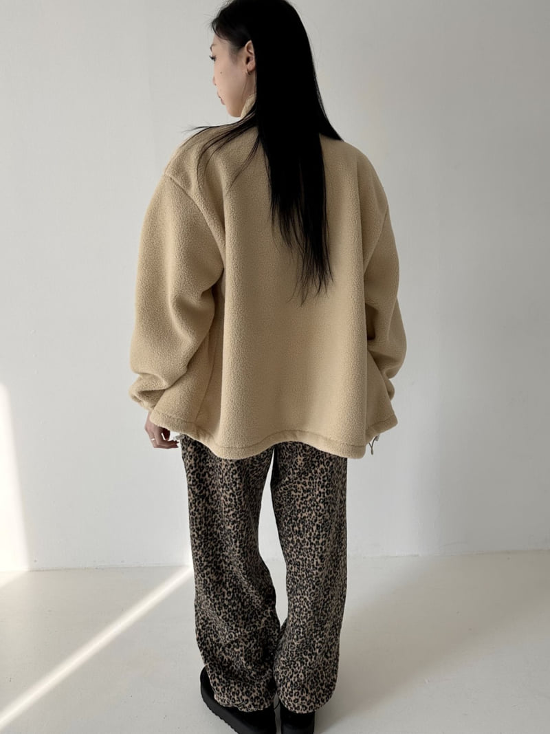 Dress U - Korean Women Fashion - #womensfashion - Sunday Embroidered Fleece Jacket - 12