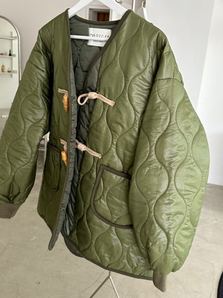 Dress U - Korean Women Fashion - #womensfashion - Toggle Quilted Jacket - 10