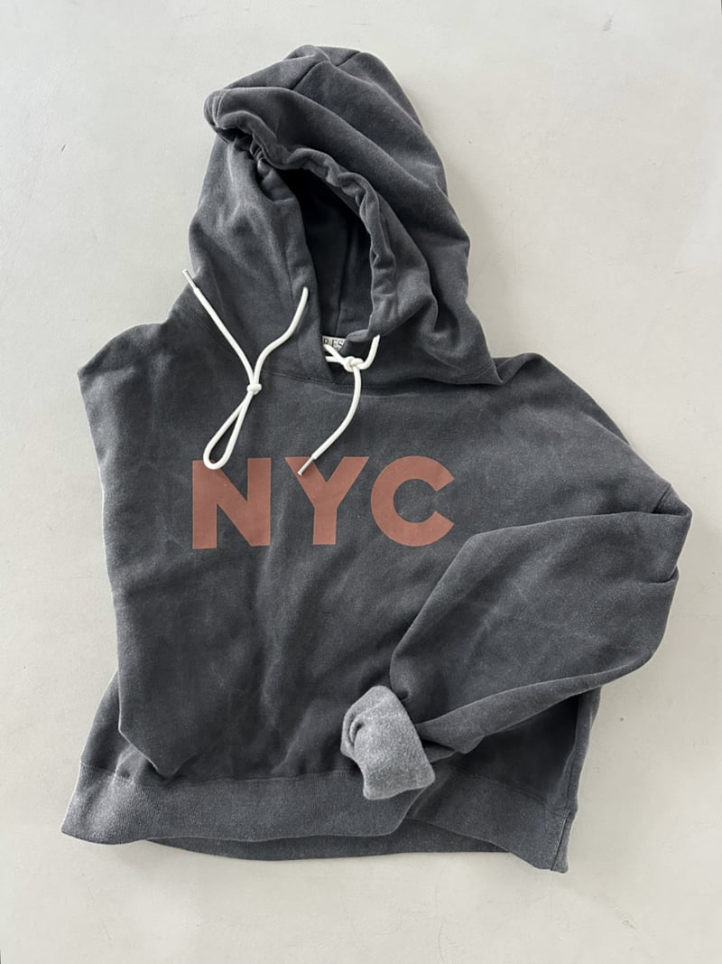 Dress U - Korean Women Fashion - #womensfashion - NYC Pigment Brushed Hoodie - 5
