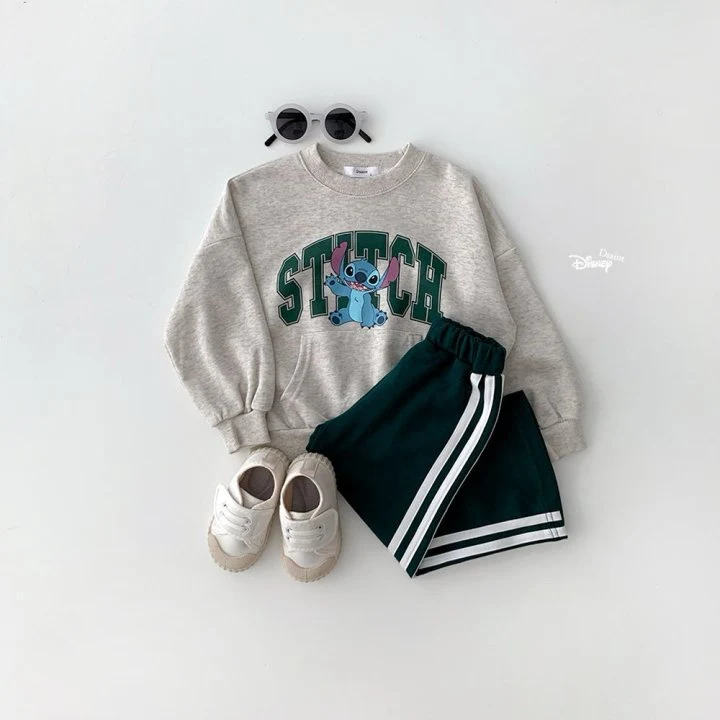 Dsaint - Korean Children Fashion - #Kfashion4kids - Stitch Kangaroo Sweatshirt - 6
