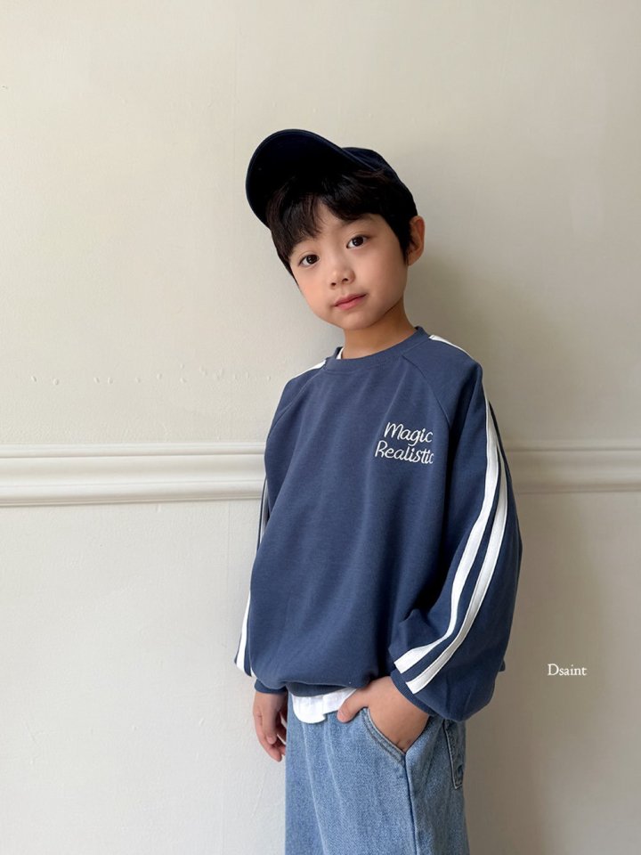 Dsaint - Korean Children Fashion - #Kfashion4kids - Magic Double Line Sweatshirt - 11