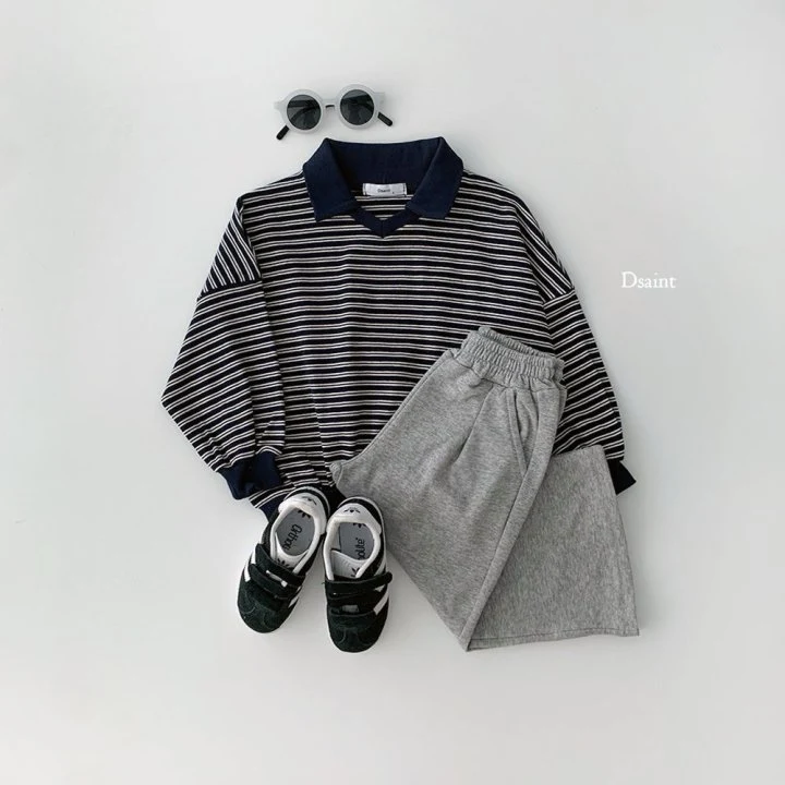 Dsaint - Korean Children Fashion - #Kfashion4kids - Ddui Collar Sweatshirt - 7