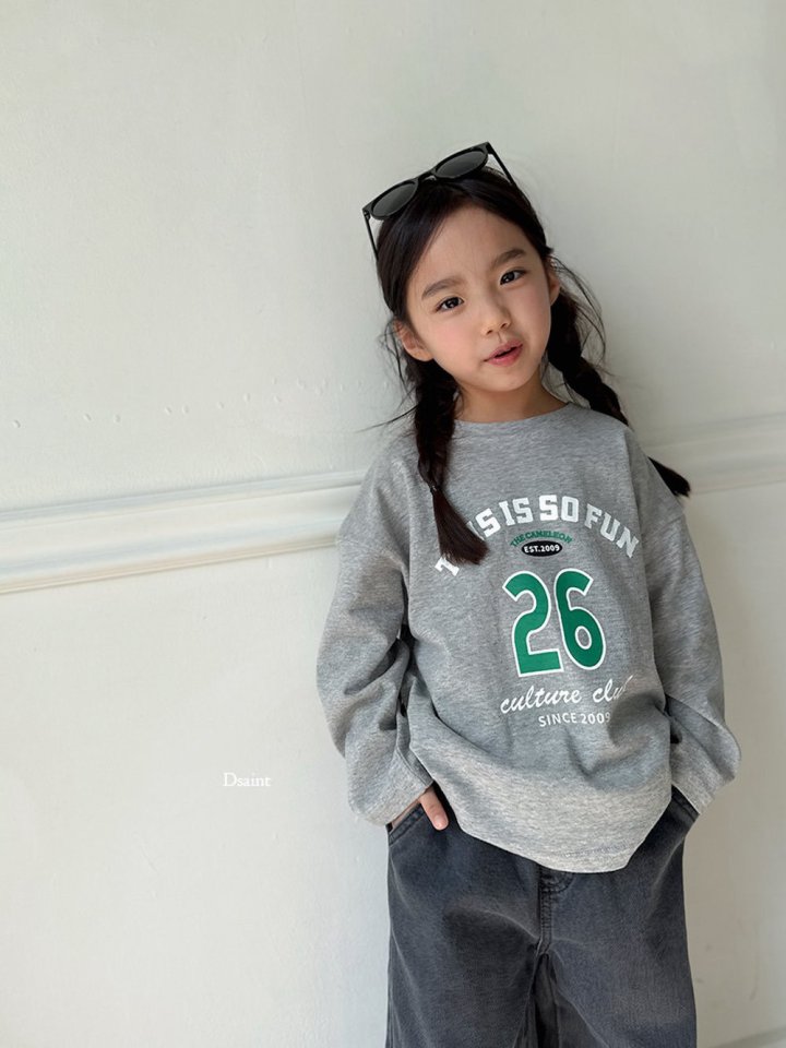 Dsaint - Korean Children Fashion - #Kfashion4kids - Fun 26 Tee - 11