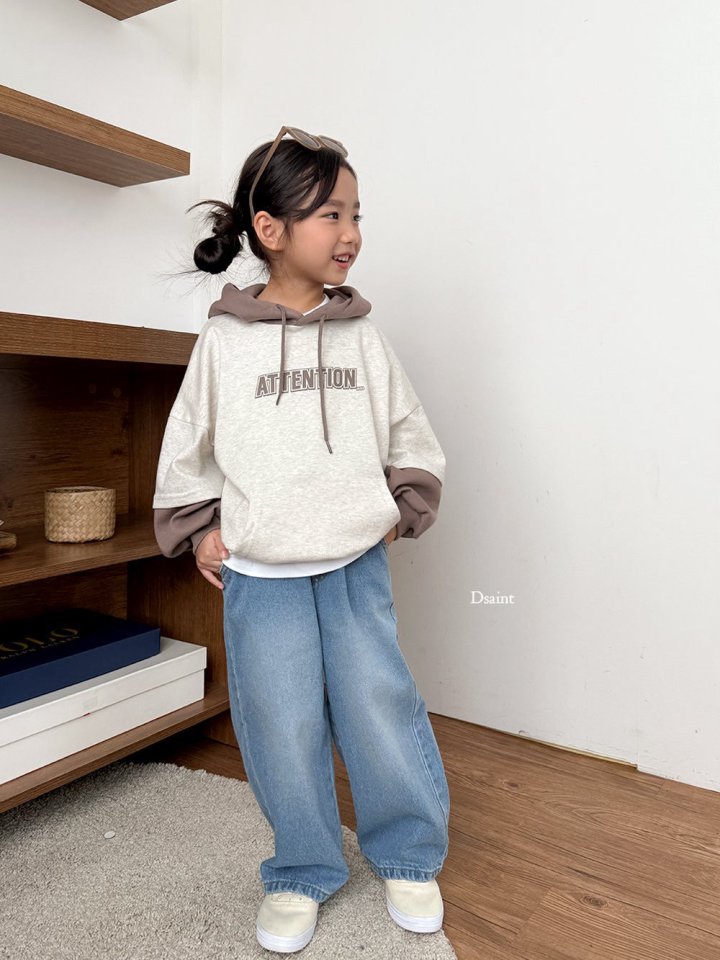 Dsaint - Korean Children Fashion - #Kfashion4kids - Attention Hoodie - 9
