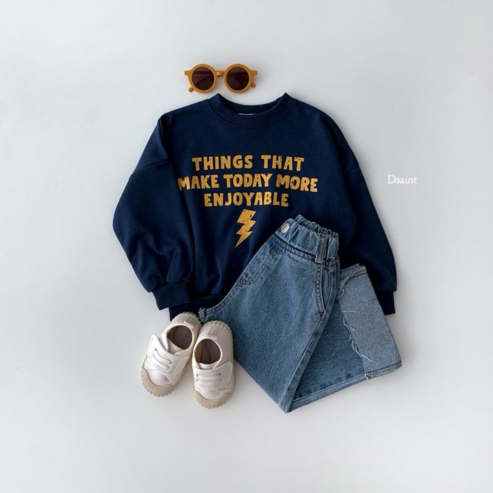 Dsaint - Korean Children Fashion - #Kfashion4kids - Things Lightning Sweatshirt - 6