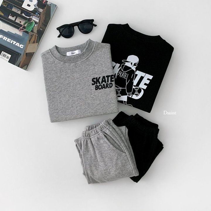 Dsaint - Korean Children Fashion - #Kfashion4kids - Skateboard Set - 5