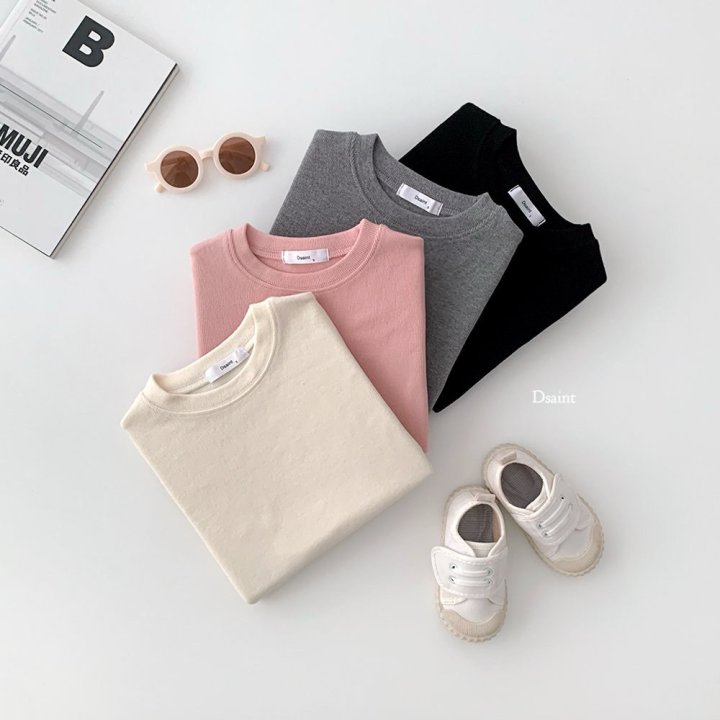 Dsaint - Korean Children Fashion - #Kfashion4kids - Stendy Ribbed Knit Tee - 5