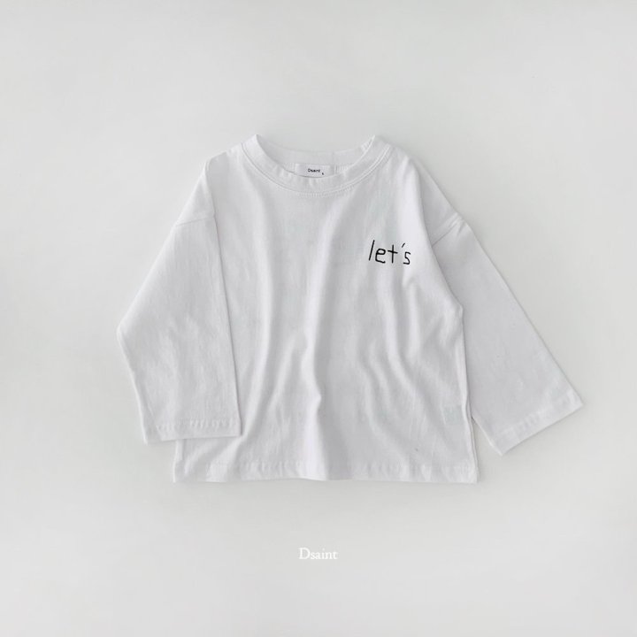 Dsaint - Korean Children Fashion - #Kfashion4kids - Let’s Overfit Tee - 2