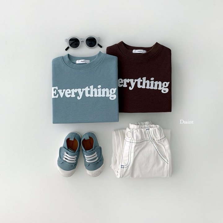 Dsaint - Korean Children Fashion - #childofig - Everything Sweatshirt - 5