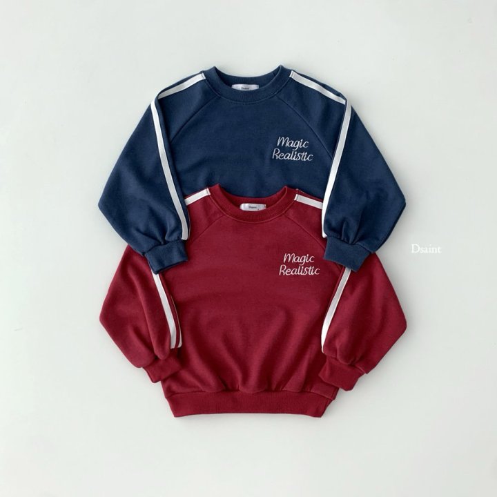 Dsaint - Korean Children Fashion - #childofig - Magic Double Line Sweatshirt - 2