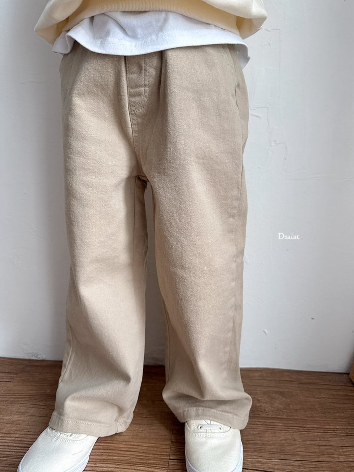 Dsaint - Korean Children Fashion - #childofig - Special Stretch Wide Jeans - 10