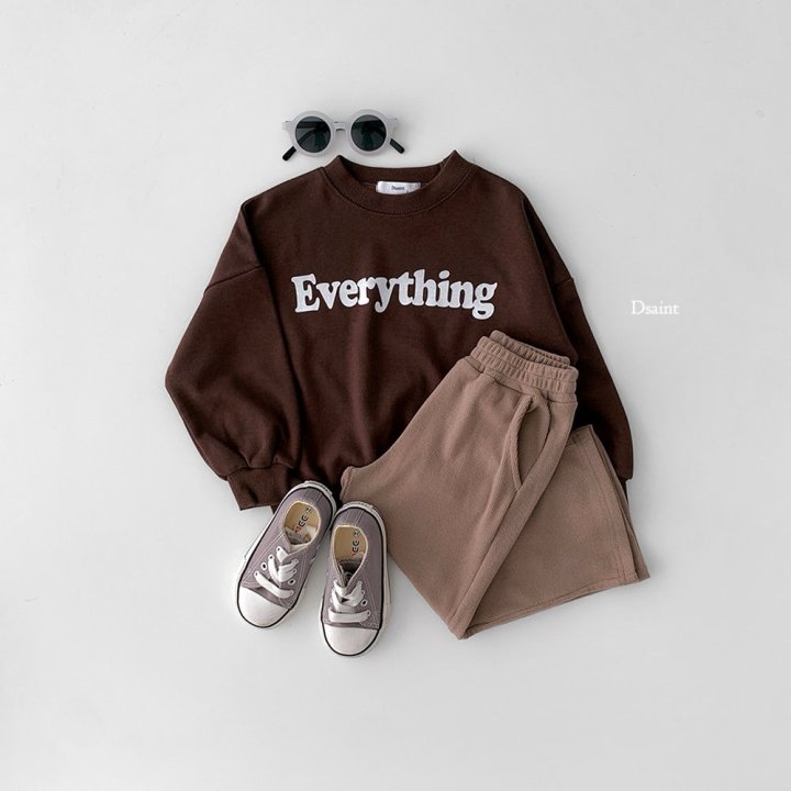 Dsaint - Korean Children Fashion - #childofig - Soft Feel Knit Wide Pants - 7