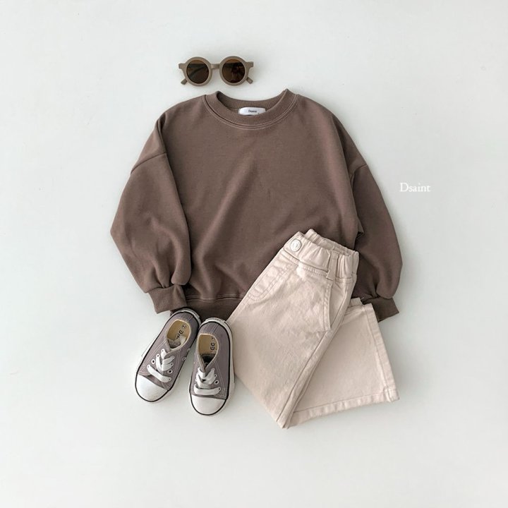 Dsaint - Korean Children Fashion - #childofig - Normal Stitch Sweatshirt - 5