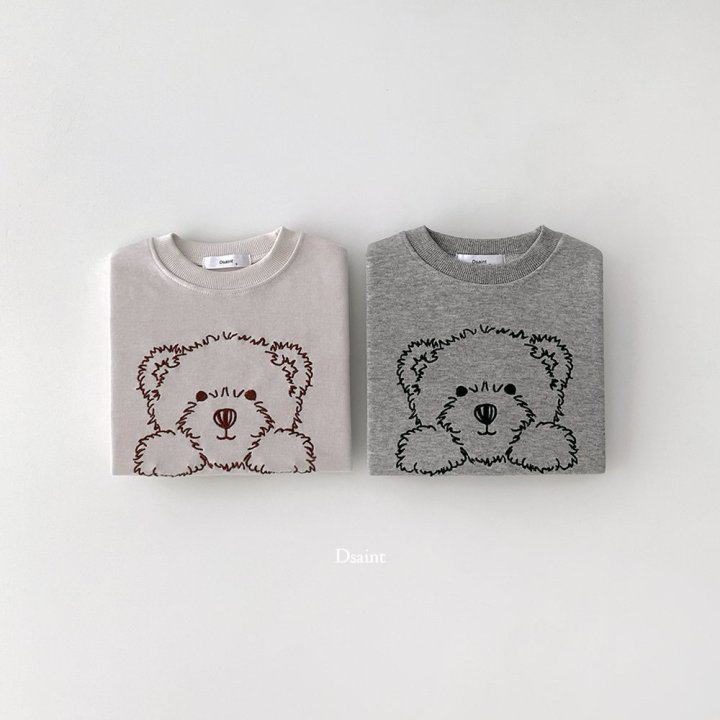 Dsaint - Korean Children Fashion - #childofig - Field Bear Sweatshirt - 2