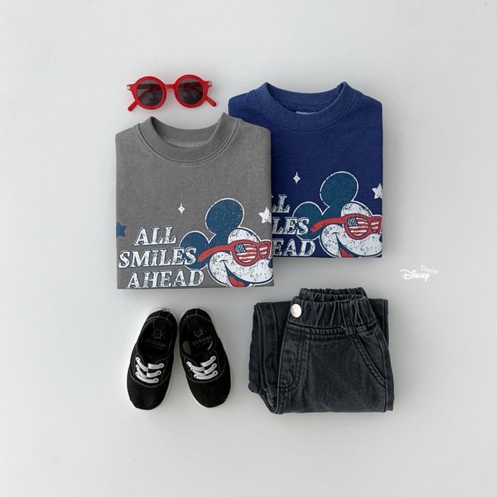 Dsaint - Korean Children Fashion - #childofig - All Smile Pig M Sweatshirt - 4