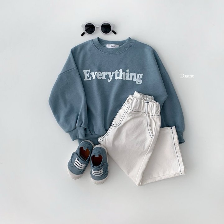Dsaint - Korean Children Fashion - #childrensboutique - Everything Sweatshirt - 6