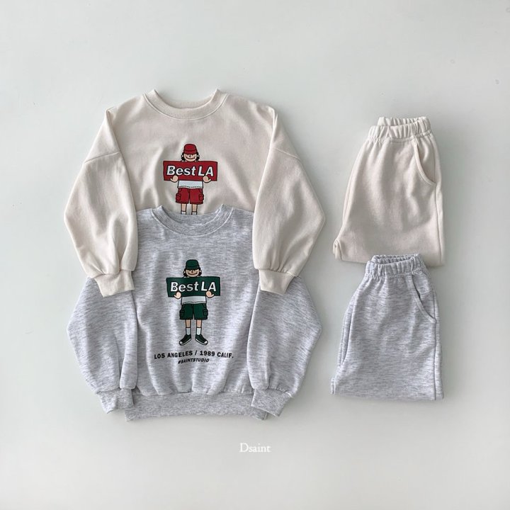 Dsaint - Korean Children Fashion - #childrensboutique - Best LA Set - 2