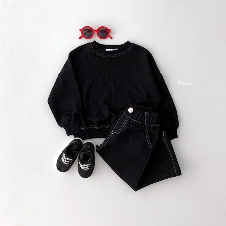 Dsaint - Korean Children Fashion - #childrensboutique - Normal Stitch Sweatshirt - 6