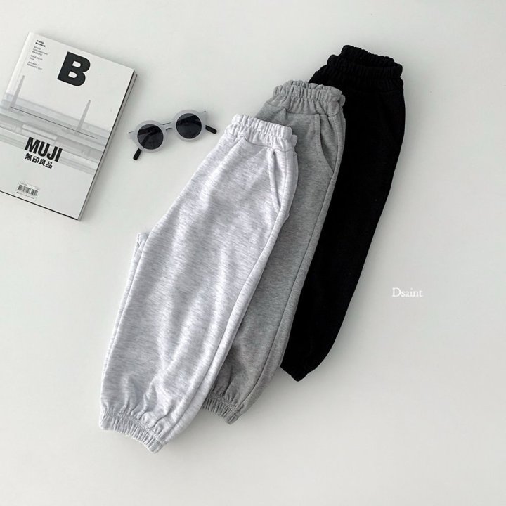 Dsaint - Korean Children Fashion - #childrensboutique - Basic Waist Jogger Pants - 5