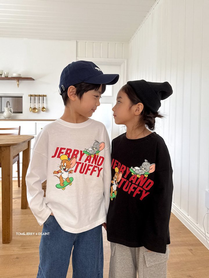 Dsaint - Korean Children Fashion - #childrensboutique - Jerry Skate Tee - 7