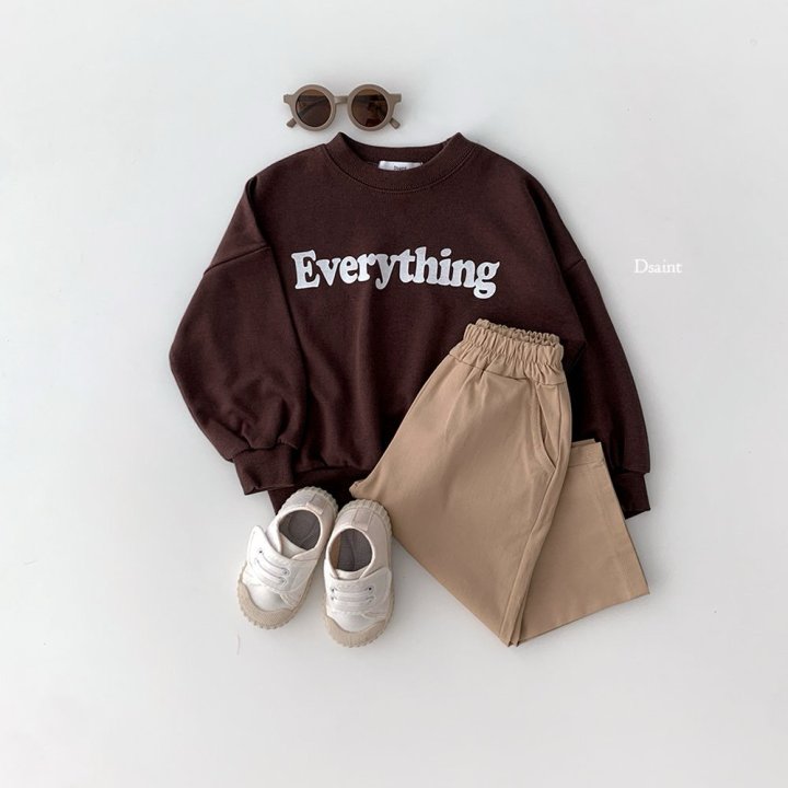 Dsaint - Korean Children Fashion - #designkidswear - Everything Sweatshirt - 7
