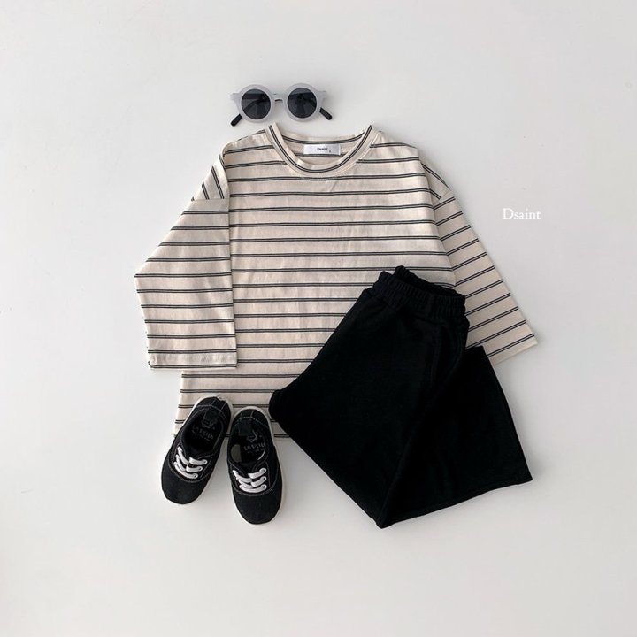 Dsaint - Korean Children Fashion - #designkidswear - Soft Feel Knit Wide Pants - 9