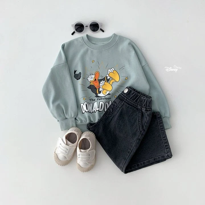 Dsaint - Korean Children Fashion - #designkidswear - Donald Sweatshirt - 5