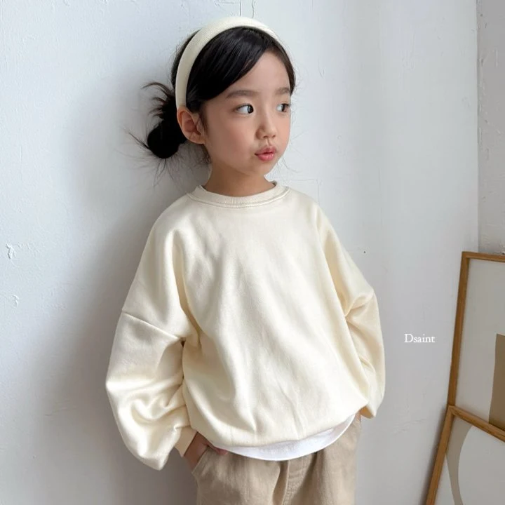 Dsaint - Korean Children Fashion - #designkidswear - Normal Stitch Sweatshirt - 7