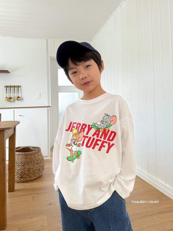 Dsaint - Korean Children Fashion - #designkidswear - Jerry Skate Tee - 8