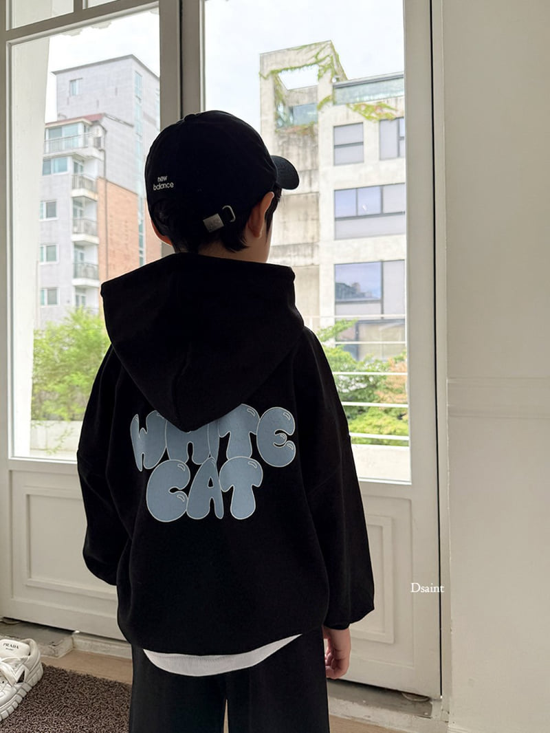 Dsaint - Korean Children Fashion - #discoveringself - White Cat Hood Set - 10