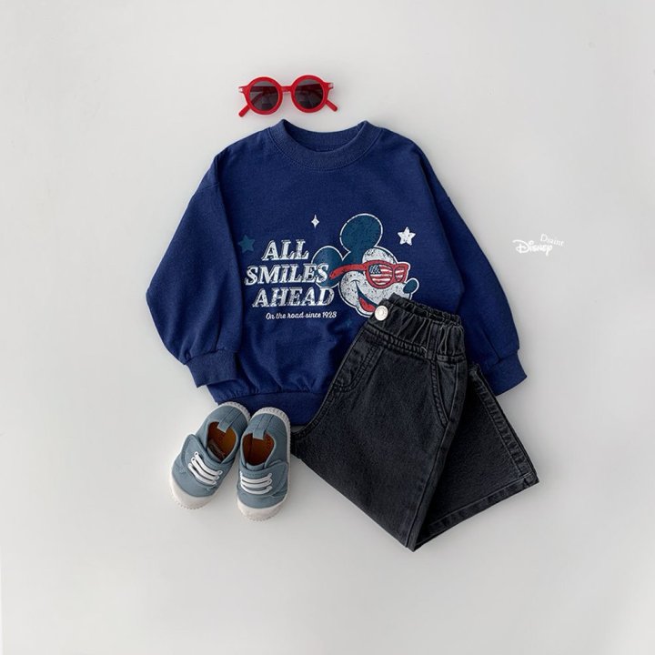 Dsaint - Korean Children Fashion - #discoveringself - All Smile Pig M Sweatshirt - 6