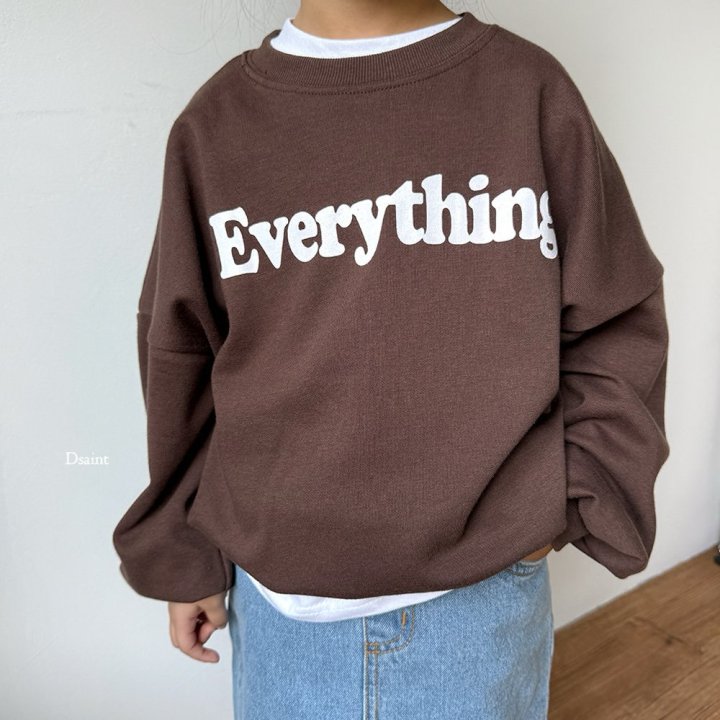 Dsaint - Korean Children Fashion - #discoveringself - Everything Sweatshirt - 8