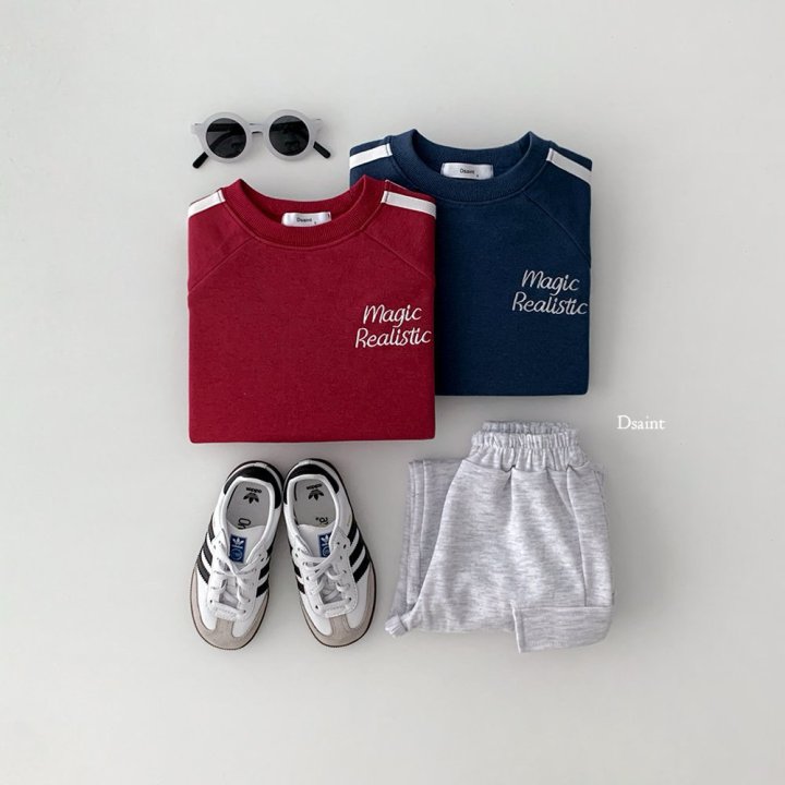 Dsaint - Korean Children Fashion - #discoveringself - Magic Double Line Sweatshirt - 6