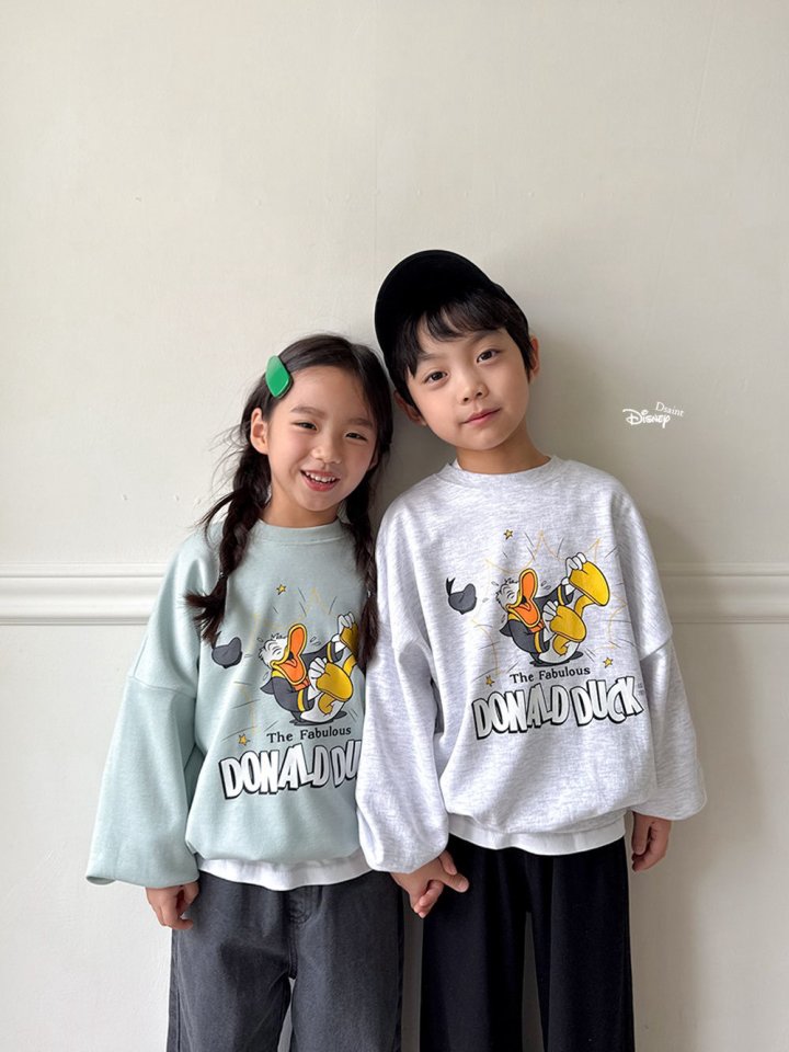 Dsaint - Korean Children Fashion - #discoveringself - Donald Sweatshirt - 6