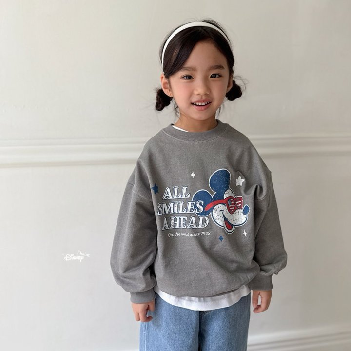 Dsaint - Korean Children Fashion - #fashionkids - All Smile Pig M Sweatshirt - 7